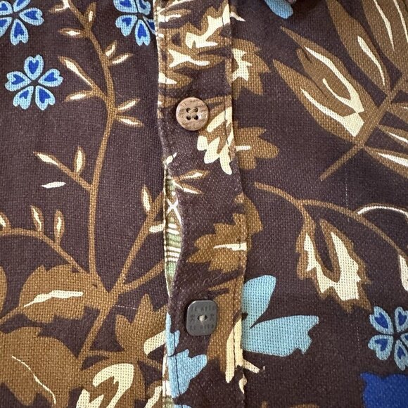 2/$30 Texaito Hawaiian Button Down Shirt Mens M 100% Cotton Surfer Beach Casual - Picture 8 of 16